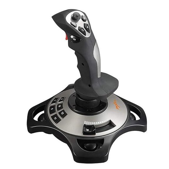 PXN Flight Simulator Joystick with Vibration & Throttle