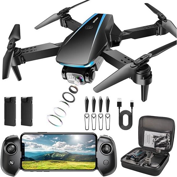 15 Best Drones for Indie Filmmakers in 2026 4 Foldable 1080P HD Drone with Camera and Extras