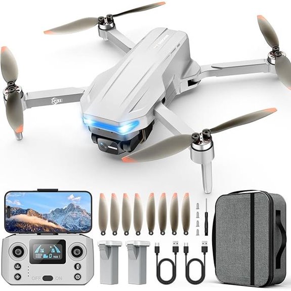 15 Best Camera Drones for Filmmaking in 2026 17 4K Camera Foldable Drone with GPS and 48-Min Flight