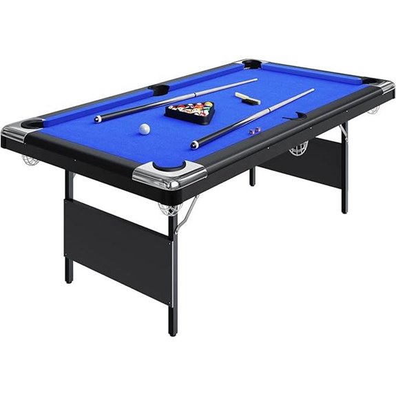 7 Best Pool Tables for Your Game Room in 2026: Top Picks for Serious Players 3 foldable 6 7 ft pool table