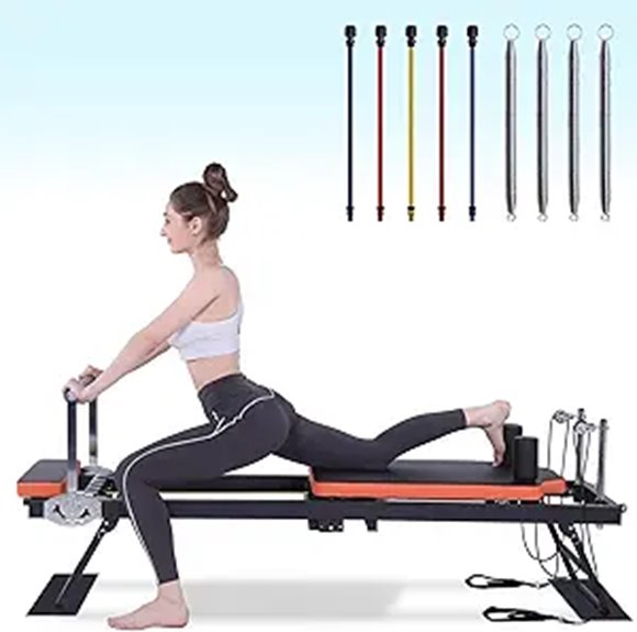 15 Best Pilates Reformer Machines for Home Use in 2026, According to Experts 5 Dpiolrcag Foldable Pilates Reformer for Home & Gym