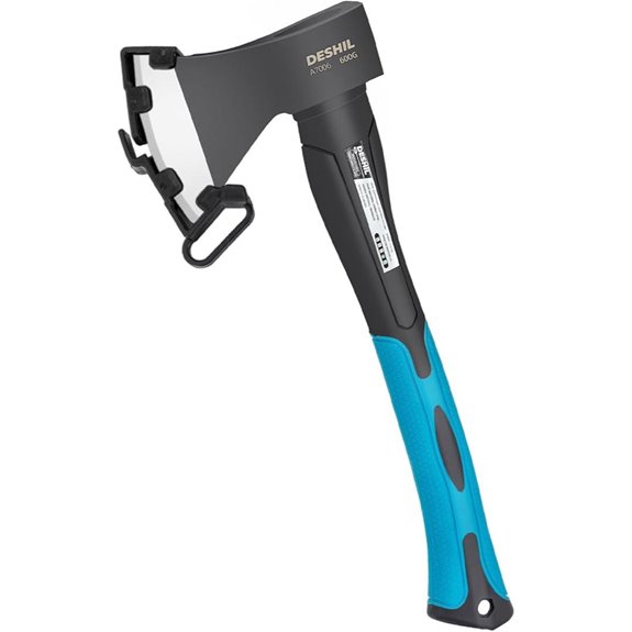 15” Forged Carbon Steel Chopping Axe with Shock Handle