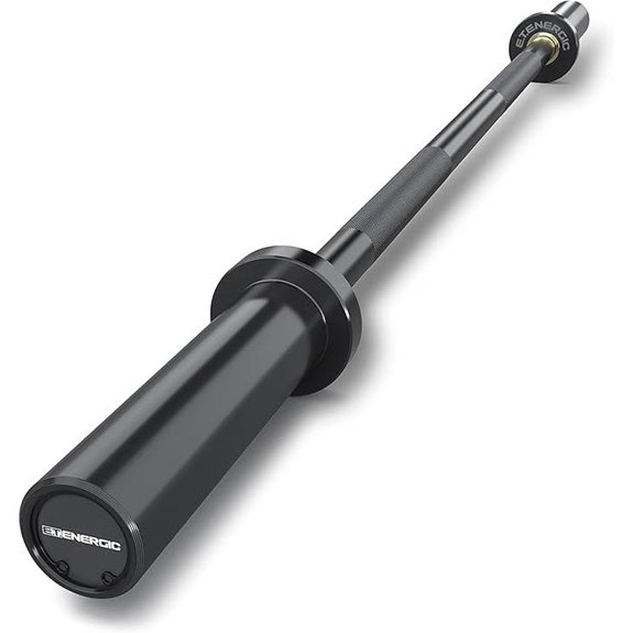 4ft Olympic Barbell with Chrome Sleeves