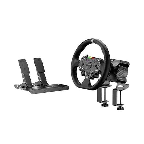 MOZA R3 Racing Simulator 4PCS Wheel & Pedals Bundle