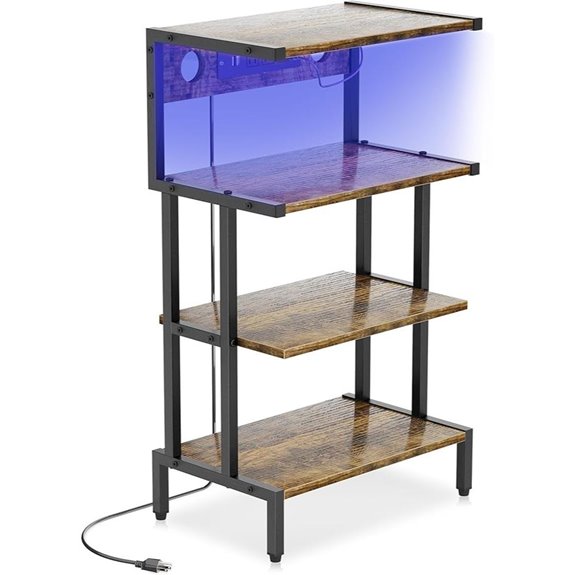 15 Best Game Storage Stands to Organize Your Collection in 2026 15 Aquzee 4-Tier Gaming Console & Media Shelf