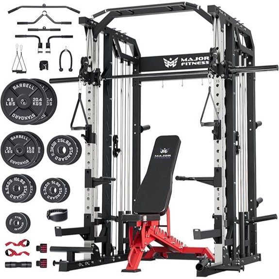 Major Fitness Drone2 Smith Machine with Full-Body Workout Equipment
