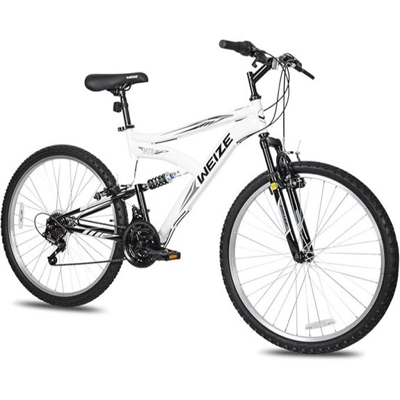 Weize 26/27.5-Inch Mountain Bike with Full Suspension