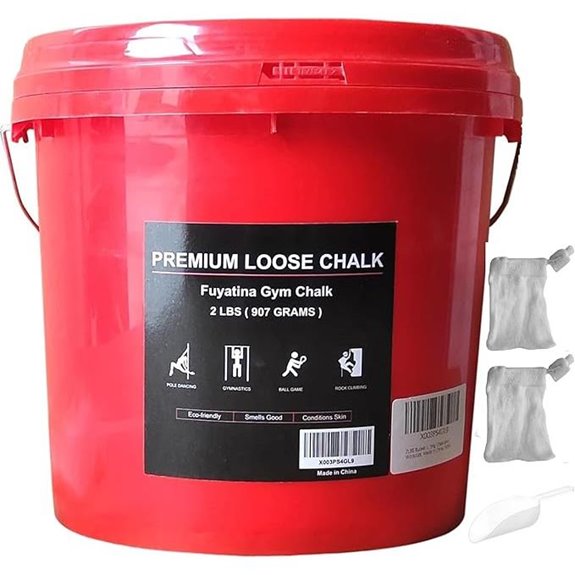 Fuyatina 2lb Gym Chalk with Chalk Bags