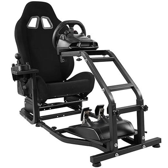 9 Best Sim Racing Cockpits for Tall Drivers in 2026 8 Dardoo G29 Racing Simulator Cockpit Stand