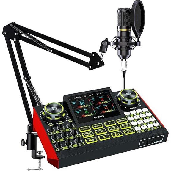 G9 Podcast Bundle with Microphone Mixer & Voice Effects
