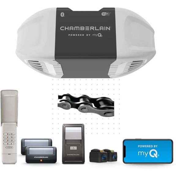 Chamberlain MYQ Smart Garage Door Opener with Lights