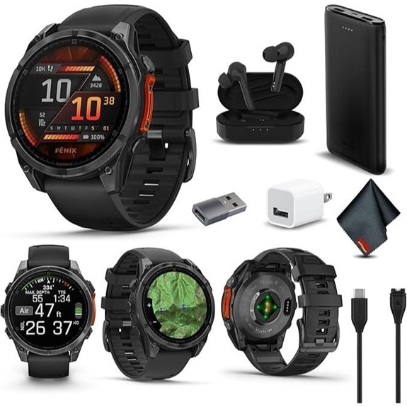 15 Best Multisport Watches of 2026 That Athletes Swear By 13 Garmin Fenix 8 47MM AMOLED GPS Smartwatch Bundle