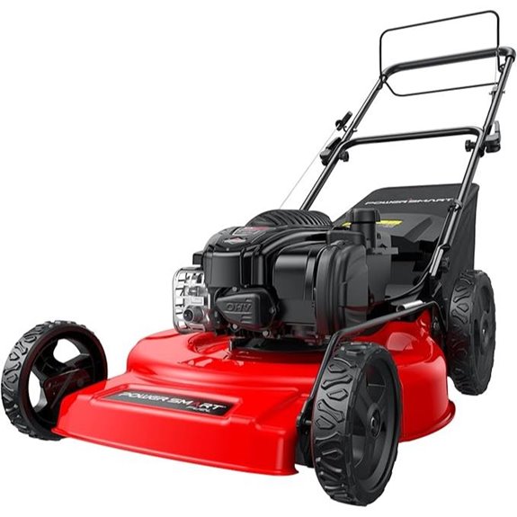 The 5 Best Gas Lawn Mowers for Large Yards in 2026: Power, Efficiency, and Ease of Use 6 PowerSmart 22-Inch Gas Lawn Mower with 3-in-1 System