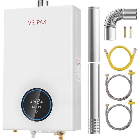Natural Gas Tankless Water Heater 4.74 GPM