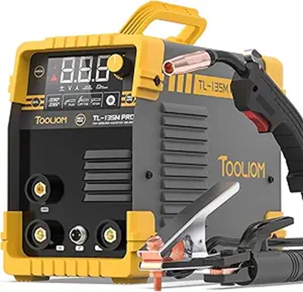 TOOLIOM 135A Gasless Flux Core MIG Welder