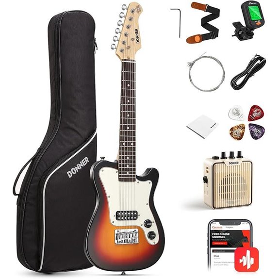 15 Best Electric Guitars for Kids in 2026: Fun, Quality, and Perfect for Beginners 5 Donner 30