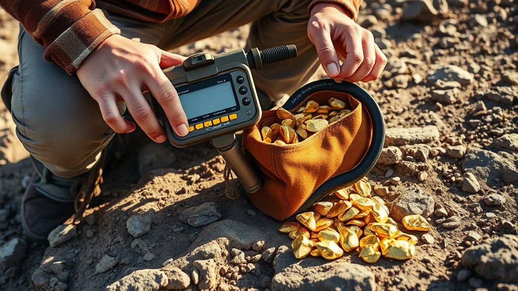 gold prospecting metal detector considerations