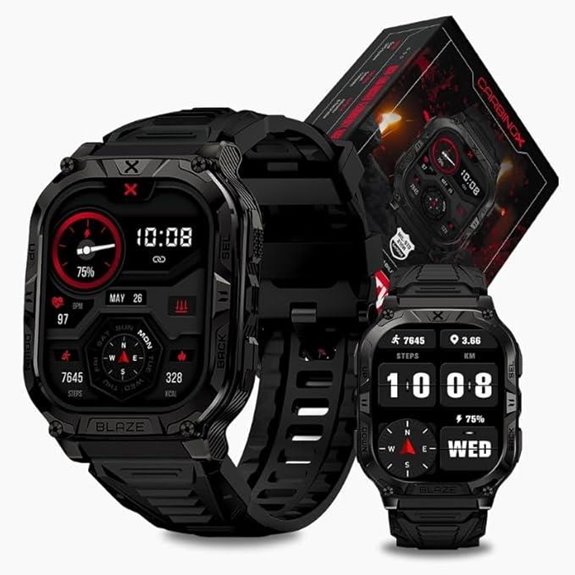 15 Best Rugged Smartwatches for Adventure and Durability in 2026 11 Carbinox Blaze GPS Smartwatch with Fitness Tracking