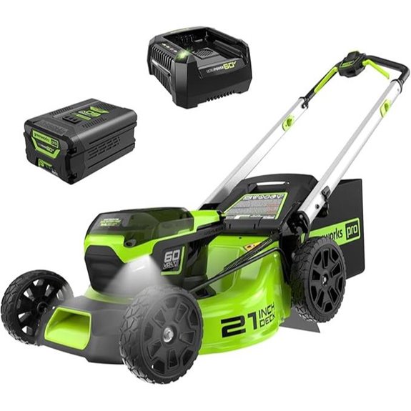 Greenworks 60V 21” Cordless Lawn Mower with Battery