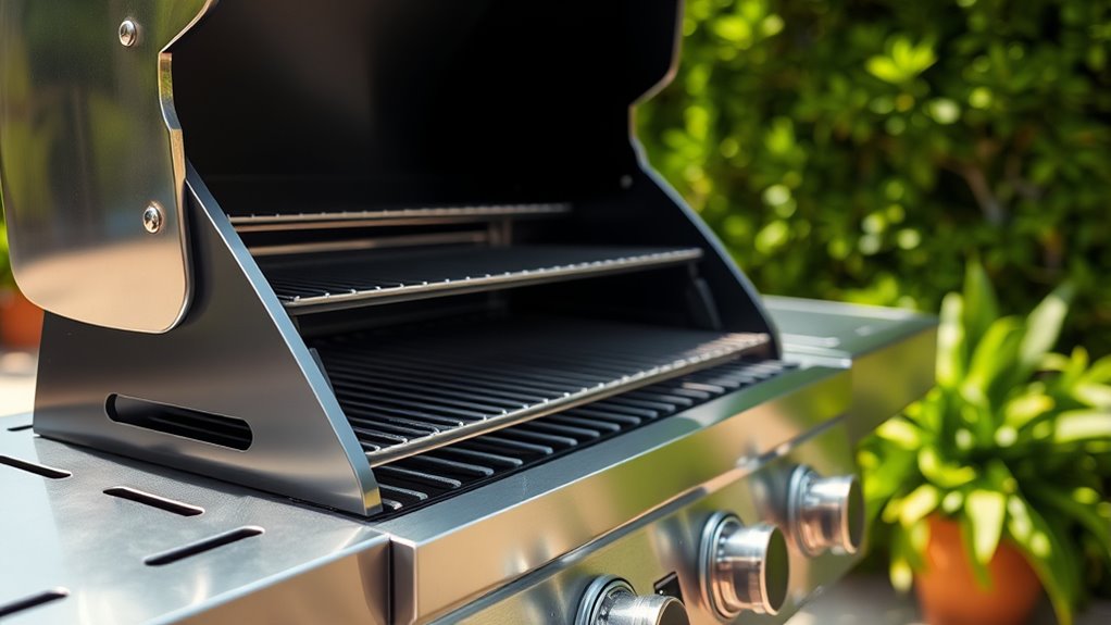 grill size control durability