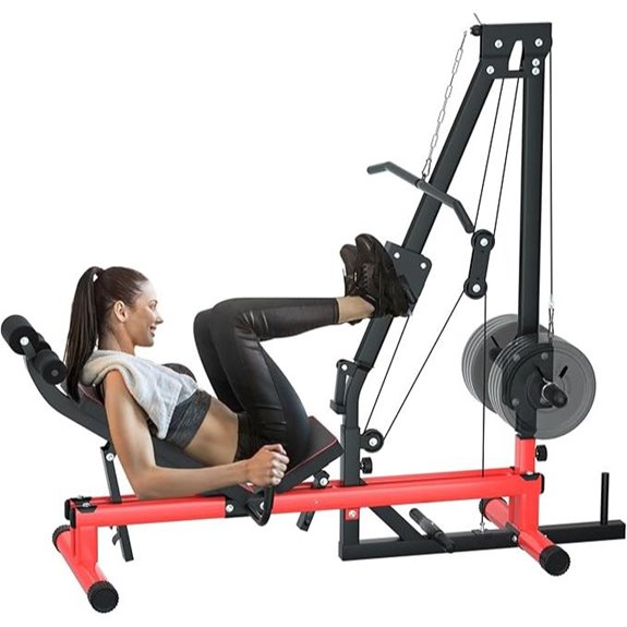 VIVITORY Leg Press & Lat Pull Down Machine