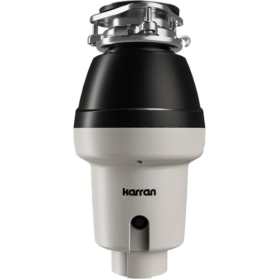 15 Best Premium Garbage Disposals of 2026 for Effortless Kitchen Cleanup 7 Karran 1/2 HP Garbage Disposal with Power Cord