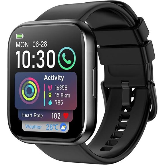 Smartwatch for Men WoMen HD Fitness Tracker Waterproof