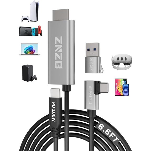 HDMI Video Capture Card with 100W PD for Streaming