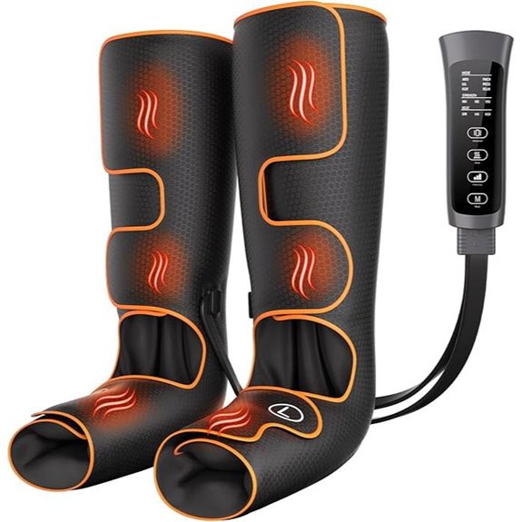 15 Best Compression Boots for Faster Recovery: Top Picks and Reviews 8 Leg Massager with Heat & Compression 6 Modes