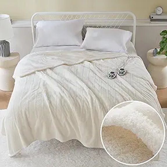 15 Best Premium Heated Blankets for Cozy Comfort in 2026 17 Serta Heated Queen Blanket with Auto Shut-Off