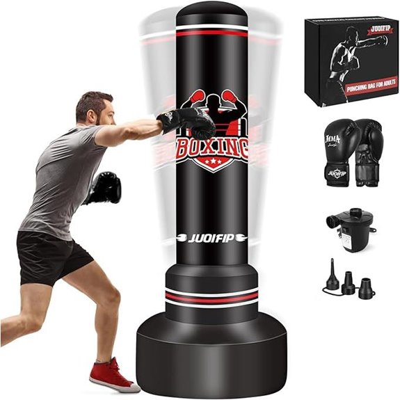 heavy bag stand gloves