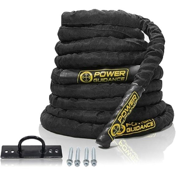 15 Best Heavy Duty Battle Ropes for Intense Workouts in 2026 15 Power Guidance Battle Rope with Anchor 30-50Ft
