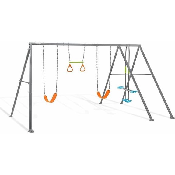 INTEX Heavy Duty Backyard Feature Swing Set