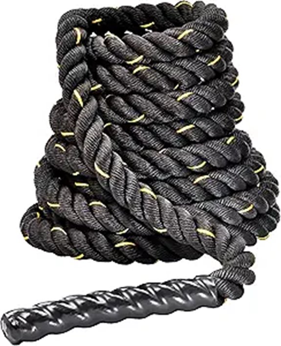 15 Best Heavy Duty Battle Ropes for Intense Workouts in 2026 13 Fitvids Battle Rope 1.5-Inch Poly Dacron 30-40 FT