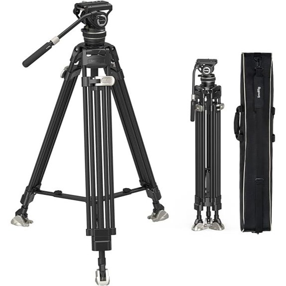 15 Best Video Tripods for Filmmakers in 2026 17 SmallRig AD-100 Heavy-Duty Carbon Fiber Tripod System