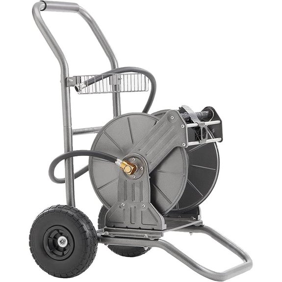 Giraffe Tools Heavy Duty Garden Hose Reel Cart