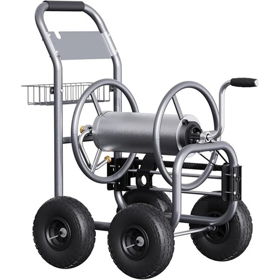 Giraffe Tools Heavy Duty Garden Hose Reel Cart