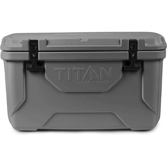 Titan Hard Ice Chest Cooler with Microban Protection