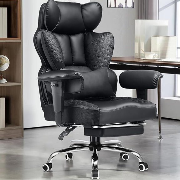 heavy duty lumbar gaming chair