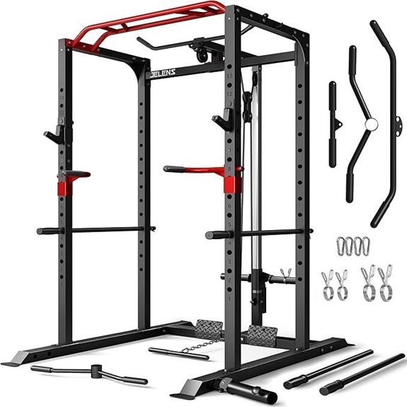 15 Best CrossFit Rigs of 2026 for Ultimate Strength and Flexibility 3 Power Cage 2000LBS Multi-Function Home Gym Equipment