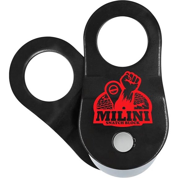 MILINI Heavy Duty Winch Pulley for Off-Road Vehicles