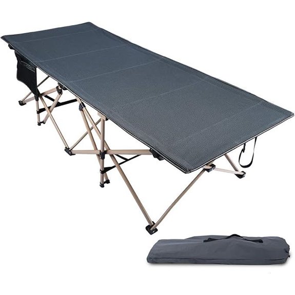 REDCAMP Heavy Duty Oversized Camping Cot for Adults