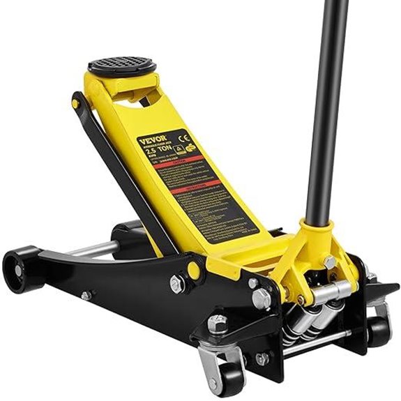 VEVOR 2.5 Ton Heavy-Duty Steel Floor Jack