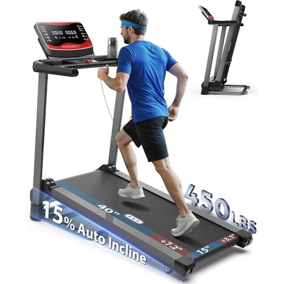 heavy duty treadmill with incline