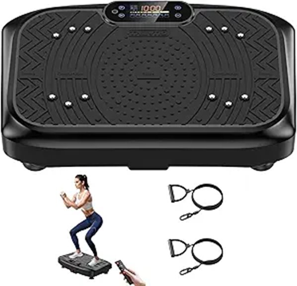 Vibration Plate Exercise Machine with 450 Lb Capacity