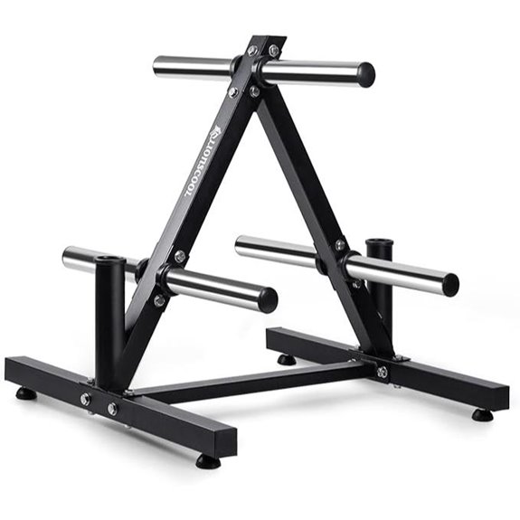 LIONSCOOL Weight Plate Tree & Barbell Holders