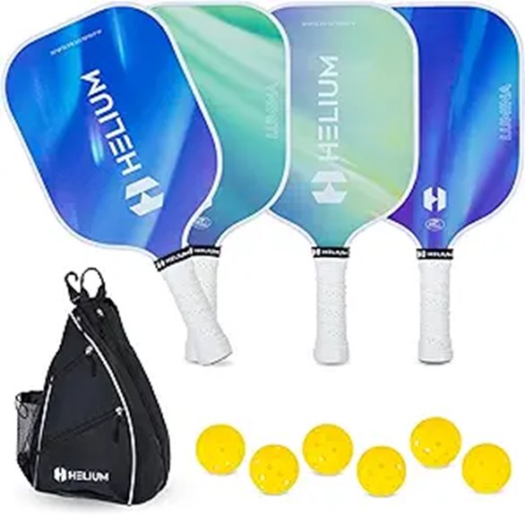 Helium Pro Carbon Fiber Pickleball Paddle