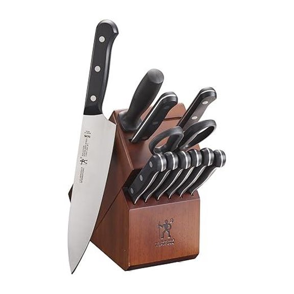 15 Best Knife Block Sets for 2026 That Chefs Swear By 16 HENCKELS 12-Piece Knife Set with Walnut Handles