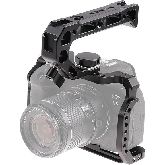15 Best Camera Cages for Filmmaking in 2026 15 Hersmay R5/R6 Camera Cage with Top Handle