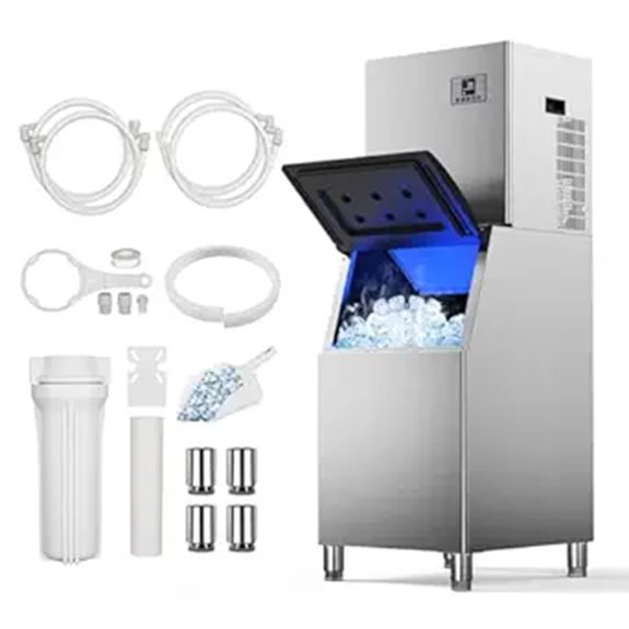 7 Best Commercial Ice Makers for Your Business in 2026: Top Picks and Reviews 6 Commercial Ice Maker 680Lbs/24H with Storage and Auto-Clean